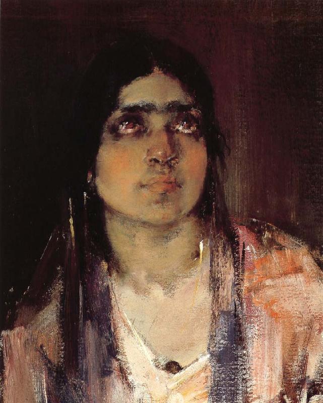 Nikolay Fechin Indian Girl oil painting image
